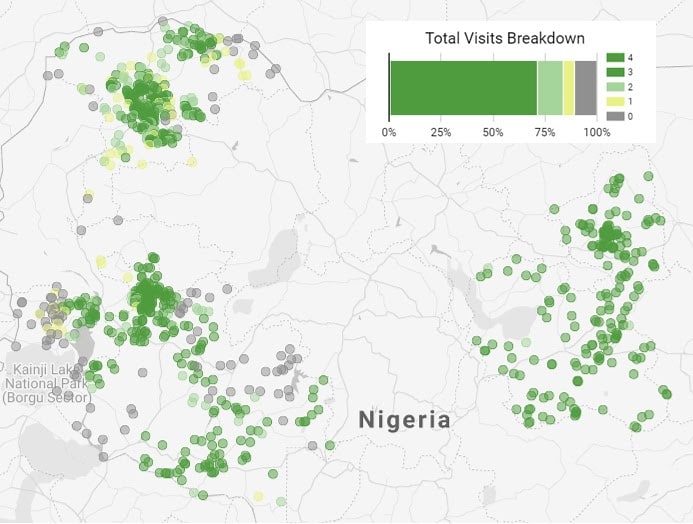 All the settlements identified by Premise contributors in the Nigerian states of Bauchi, Niger and Sokoto.
