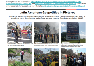 Latin America 2022 in Review: Geopolitics in Pictures